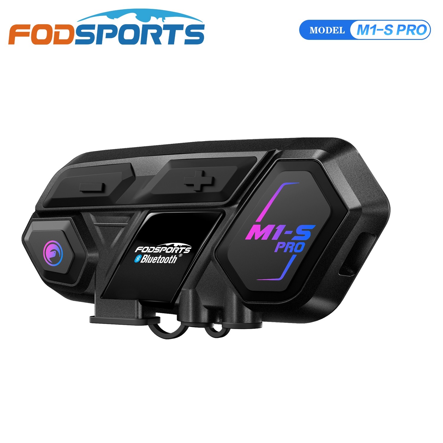 Full Face Motorcycle Helmet With Bluetooth - Fodsports M1-S Pro Motorcycle Bluetooth Intercom,Helmet