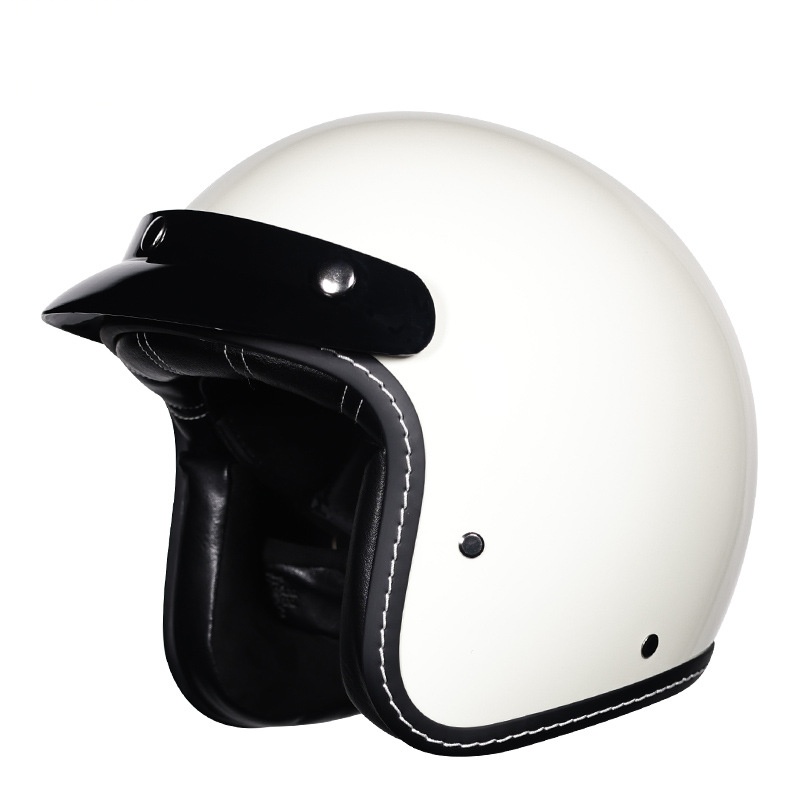 Unisex Retro 3/4 Open-Face Mot - Vintage Open Face Retro Helmet review and price
