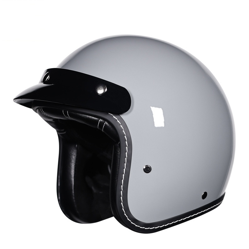 Unisex Retro 3/4 Open-Face Mot - Vintage Open Face Retro Helmet review and price