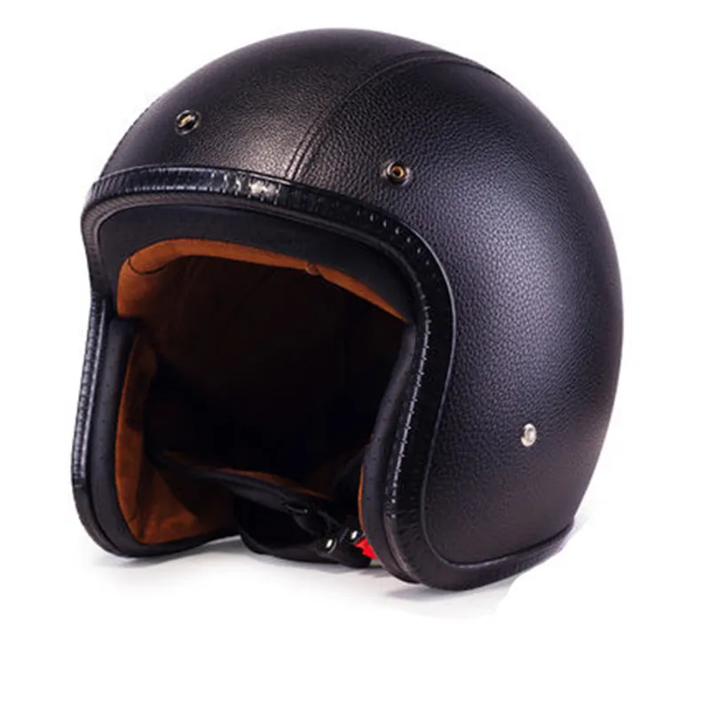 Retro Vintage Cafe Racer Motor - Vintage Open Face Retro Helmet review and price