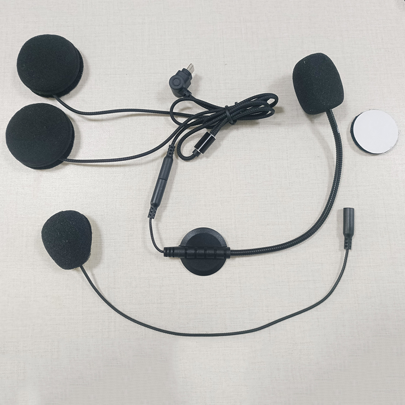 Type-C Earphone Speaker Access - Universal Motorcycle Helmet Intercom Headset review and price