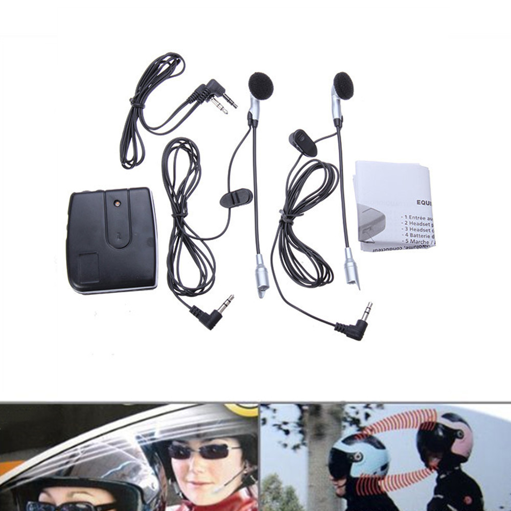 Motorcycle Helmet to Helmet Co - Universal Motorcycle Helmet Intercom Headset review and price