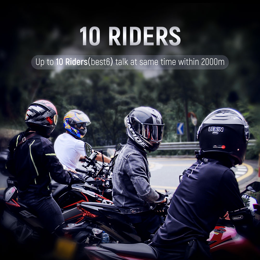 Lexin B4FM-X Bluetooth Motorcy - Full Face Motorcycle Helmet With Bluetooth review and price