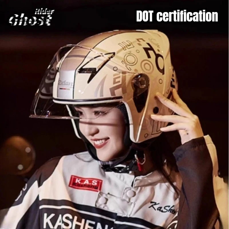 DOT Certification Vintage Open - Vintage Open Face Retro Helmet review and price