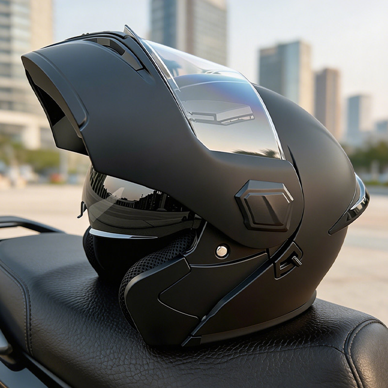 Flip Up Modular Motorcycle Hel - Modular Flip Up Motorcycle Helmet Dot Approved review and price