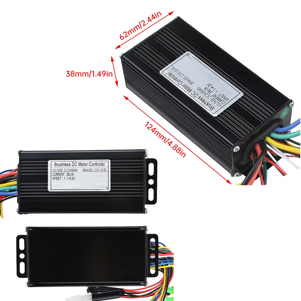 26A 500/750W DC 24V/36/48V E-b - Scooter Parts review and price
