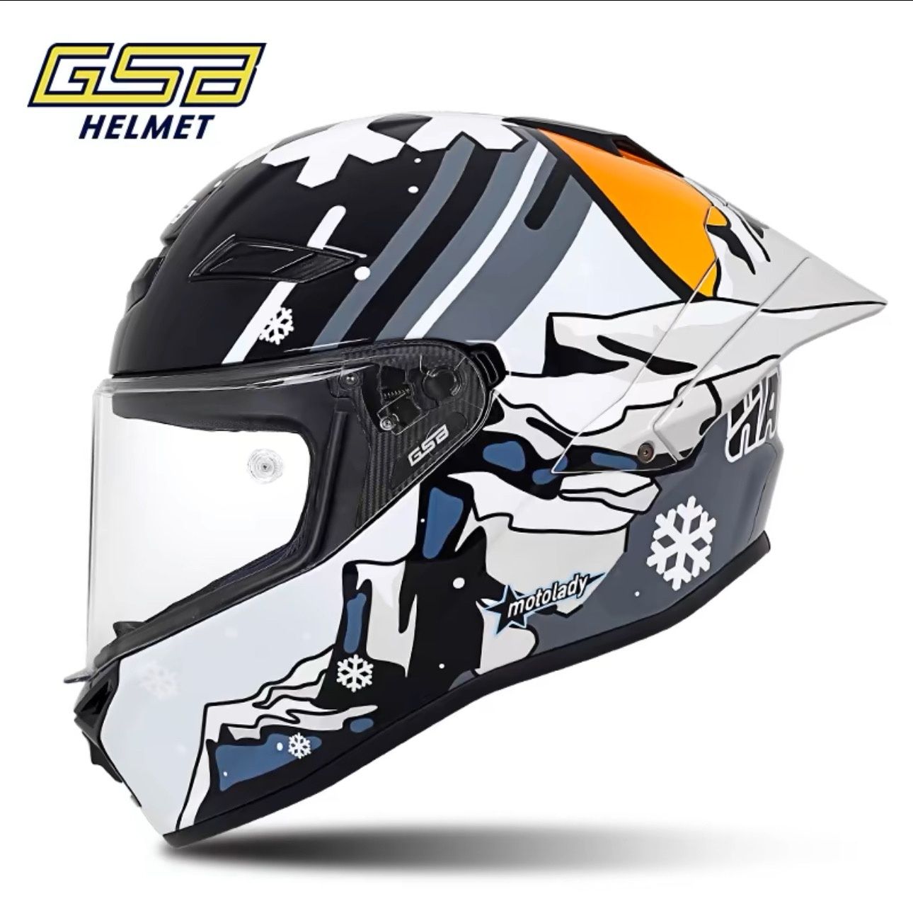 GSB Carbon Fiber Helmet RC5 Mo - Carbon Fiber Lightweight Motorcycle Helmet review and price