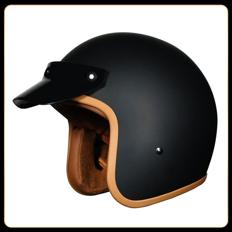Retro Vintage 3/4 Open Face He - Vintage Open Face Retro Helmet review and price