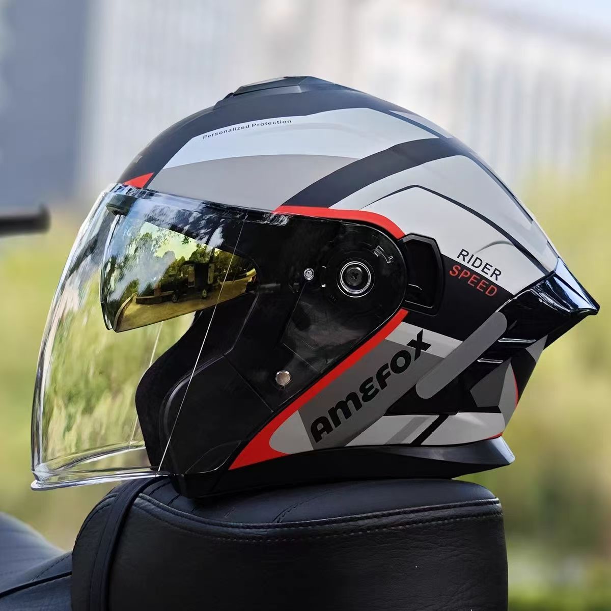 Double Visor Open Face Helmet  - Motorcycle Helmet Inner Sun Visor Lens review and price